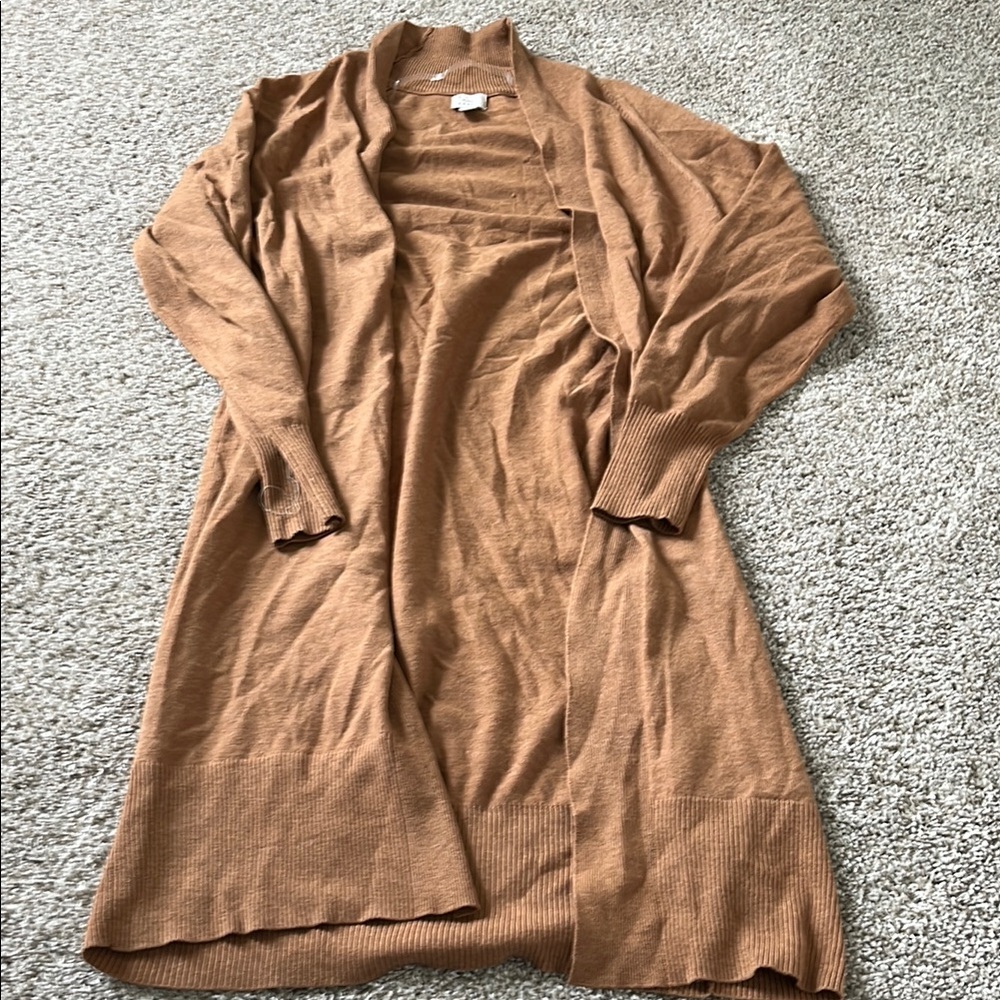 A New Day Light Brown Cardigan